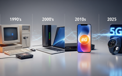 Еволюція інтернету: від dial-up до 5G